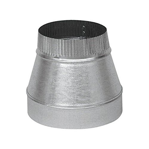 Imperial 4 in. Dia. x 3 in. Dia. Galvanized Steel Furnace Pipe Reducer