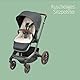 Maxi-Cosi kuschelig weicher 2-in-1 Fußsack, geeignet für alle Maxi-Cosi Kinderwagen, auch als Sitzpolster verwendbar, Twillic Graphite