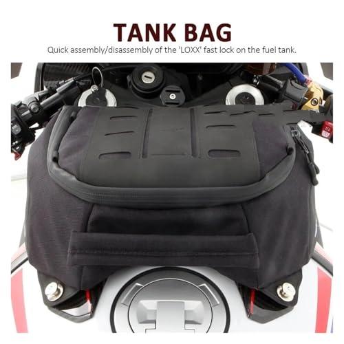 Solución de carga para S1000RR con bolsa de asiento para equipaje 3