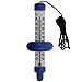 Produktbild Schwimmendes Thermometer für Pool oder Teich, Whirlpool, Aquarium, leicht abzulesende Wassertemperaturskala