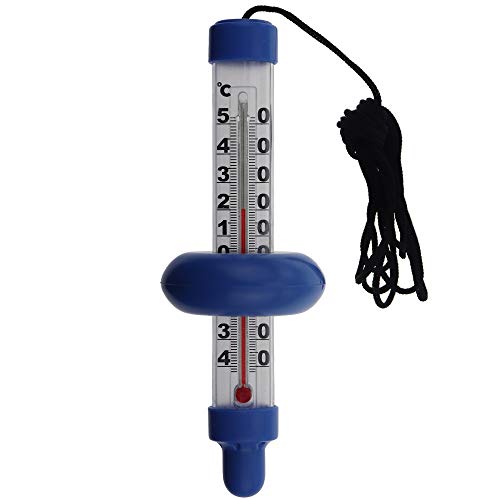 Preisvergleich Produktbild Schwimmendes Thermometer für Pool oder Teich, Whirlpool, Aquarium, leicht abzulesende Wassertemperaturskala