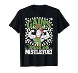 Xmas Fitness Training Bodybuilding Men Women Tees