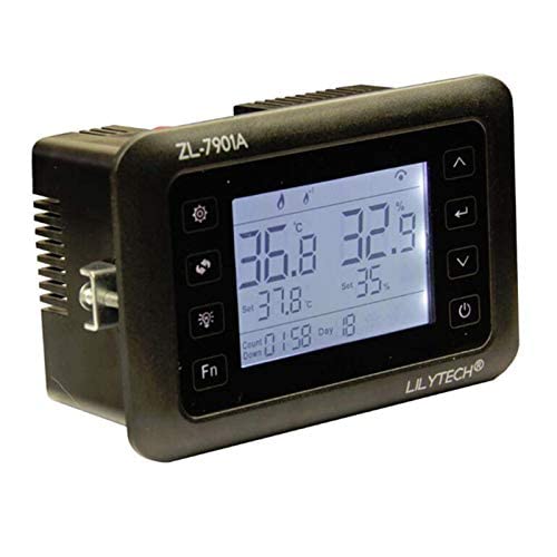 Detailed wiring diagram for LILY-TECH ZL-7901A controller.