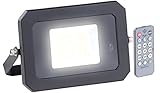 Luminea Aussenleuchte: Wetterfester LED-Fluter, Radar-Bewegungssensor, Fernbedienung, 20 W (Aussenleuchte mit Fernbedienung)