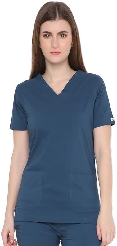 Associated Uniforms Womens Power Stretch Tshirt Scrub Suit for Doctors