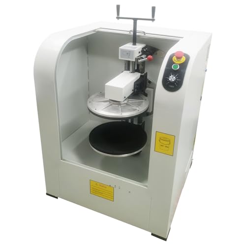Yokoma Commercial Manual Clamping Paint Shaker Mixing Machine Industrial Rotary Paint Mixer Semi-Automatic Rotating Ink Shaking for Color Glue Coating 1.97-14.96inch Height Adjustable