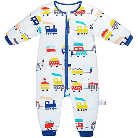 FLYISH DIRECT Saco de Dormir con pies para Bebés en Invierno Cover