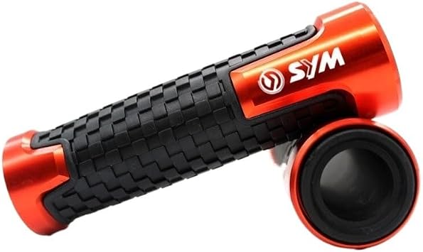 M for SYM GTS125 GTS300i RV250 GTS125/300i Z300 VF3i 3 TINI110 200 CNC Handlebar Grips Handle Grip Handle Bar Y Color Orange
