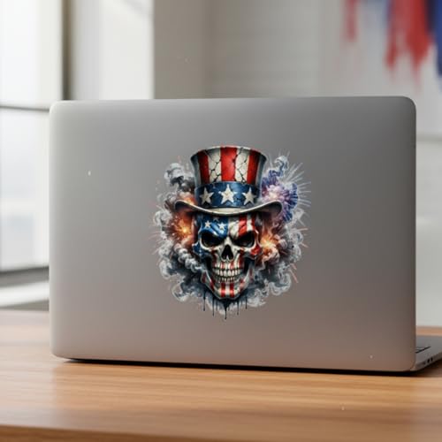 Image of 2-Piece USA 250th Anniversary Patriotic Car Decal | Vinyl bumper and window decal for trucks; 1776-2026 commemorative design