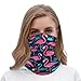 Women Men Head Scarf Neck Gaiter for Alopecia Cancer Chemo - Tropical Teal Pink Flamingo Headwear Moisuture-Wicking Fashion Beanie Hat Multifunctional Cap Hat for Yoga