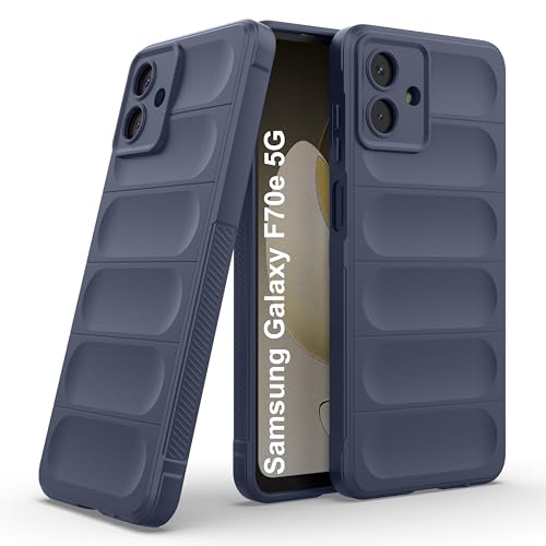 Image of Zapcase Back Case Cover for Samsung Galaxy F70e 5G | Compatible for Samsung Galaxy F70e 5G Back Cover | Liquid Silicon Magic Case with Camera Protection | Sapphire
