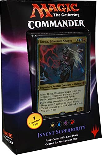 Magic the Gathering Commander 2016 Deck - Invent Superiority (WUBR)