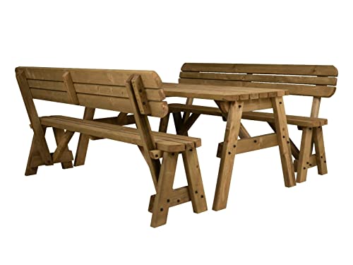 Arbor Garden Victoria Picnic Table Set 6ft