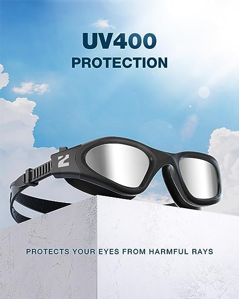 ZIONOR Occhiali da nuoto G1SE occhialini da nuoto per uomo e donna con protezione UV anti appannamento comfort professionale