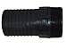 PT Coupling PTCN Series Polypropylene Fitting, Combination Nipple, 2" Hose Shank x NPT Male