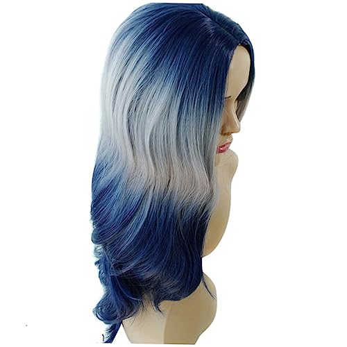 Perruque bouclée sans nœuds cheveux synthétiques doux dégradés - 6