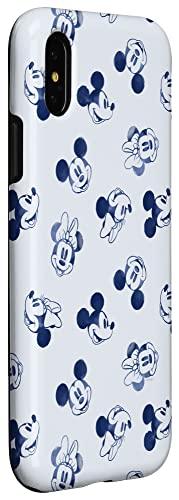 Coque iPhone X XS Disney Mickey Minnie idée cadeau anniversaire Noël