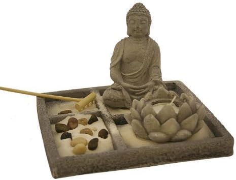 Asian Japanese Feng Shui Sand Zen Garden