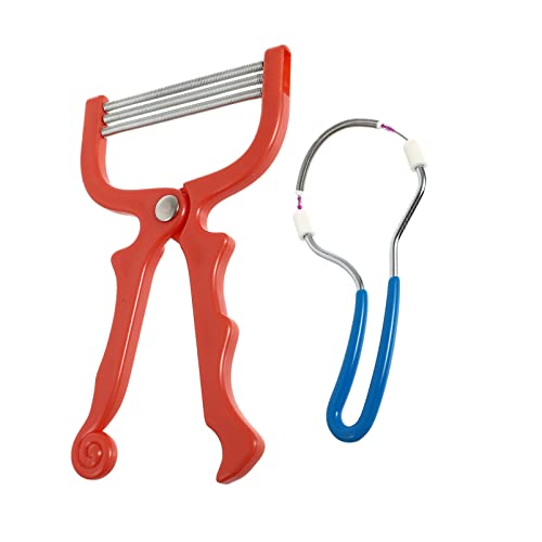 Beatifufu Spring Facial Hair Remover 2pcs Threading Epilator for Face Hair Removal Remover Device