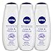 NIVEA Care & Hibiscus Moisturizing Body Wash - Floral Scent for Normal Skin - 16.9 fl. oz. Bottle (Pack of 3)