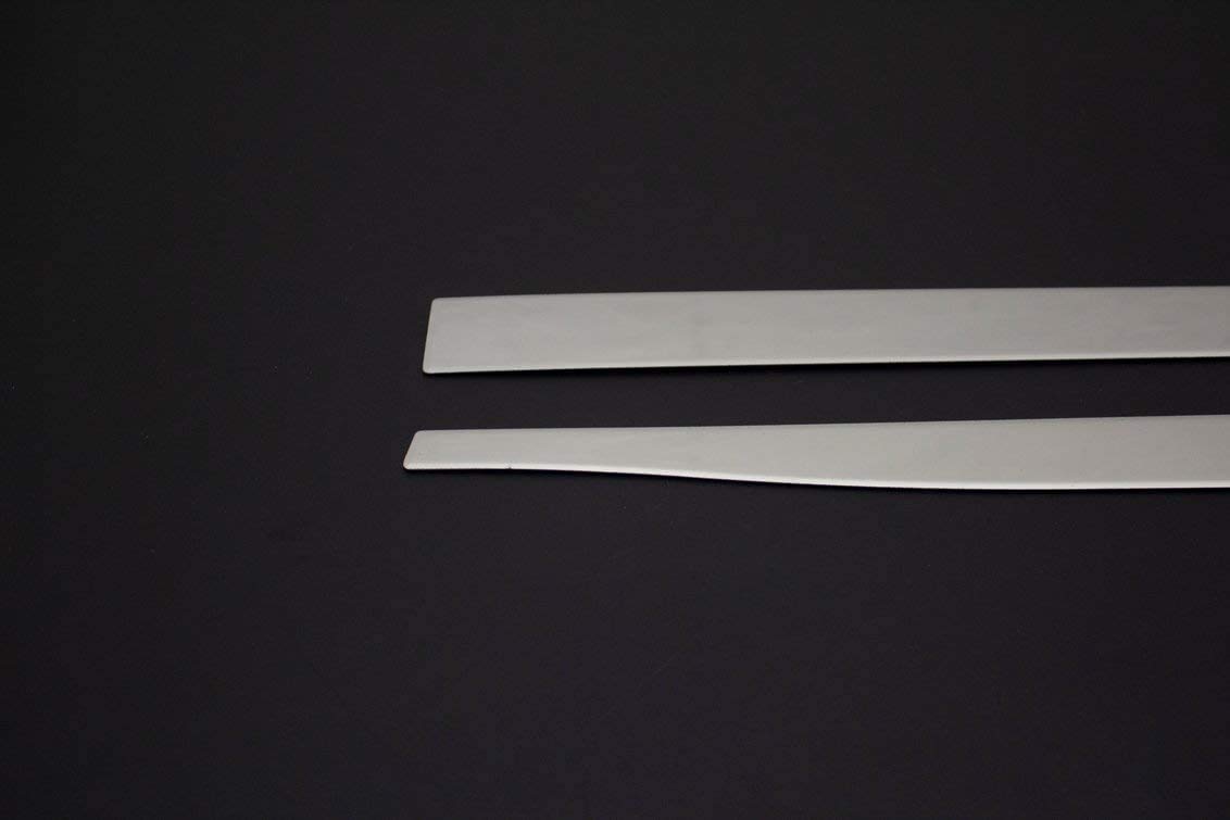 4 Stuks RVS Auto Instaplijsten Protector Voor Opel Crossland X - Anti-Kras En Anti-Slip