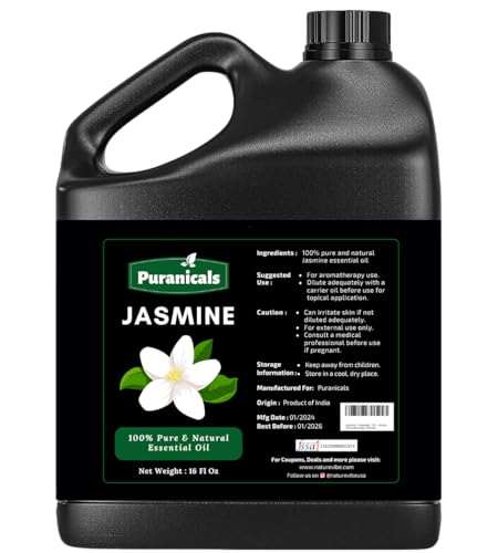 Jasmine Essential Oil 16oz by Puranicals