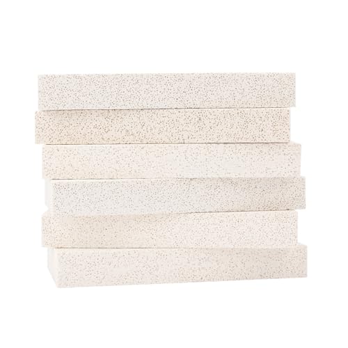 12 Pieces Insulating Fire Brick for Ovens, Kilns, Fireplaces, 9" x 4.5" x 1.25" by BLQH - Image 7