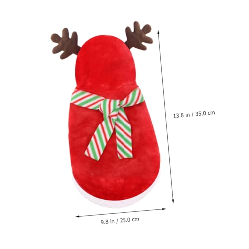 Disfraz Navideño para Perros con Bufanda Talla S miniatura 2