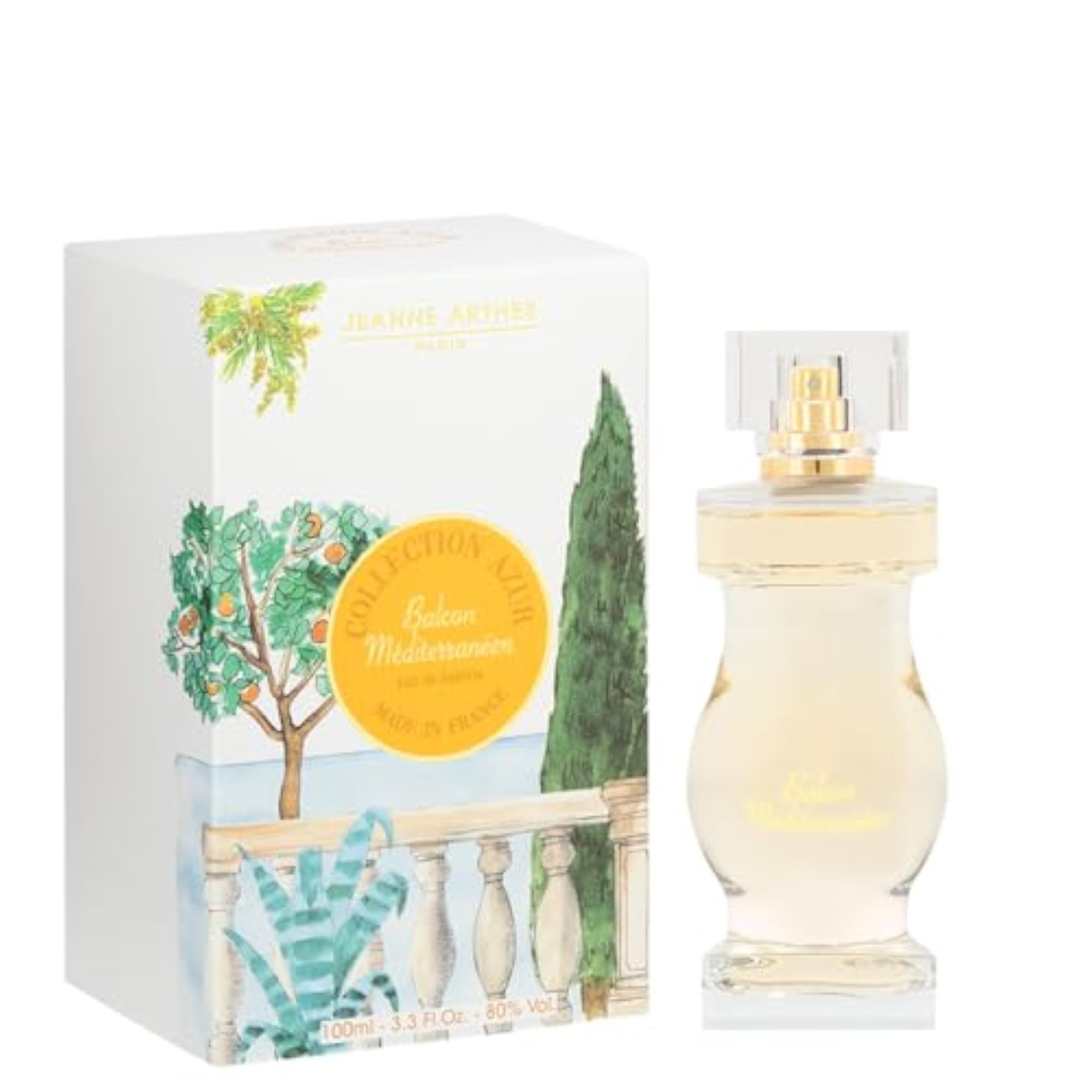 Jeanne Arthes Azur Balcon Mediterraneen Eau de Parfum, 100ml