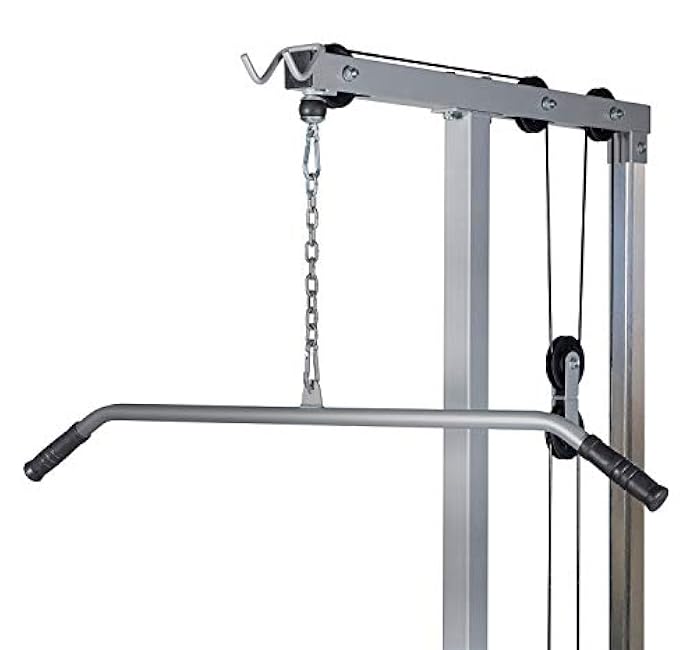 GDLF LAT Pull Down Machine Low Row Cable Fitness Exercise Body Workout Strength Training Bar Machine