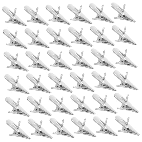 ZUNOXAZ 50 Piezas Unidades Clips para Adornos de Árbol de Navidad Pinzas Resistentes para Decoración Navideña Hogar Multifuncionales y Fáciles de Instalar