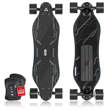 electric skateboard with remote