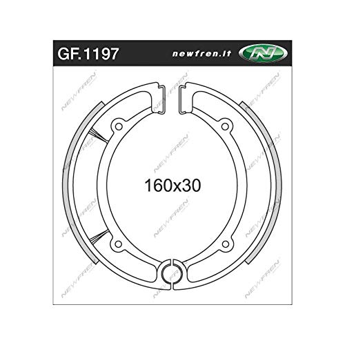 NEWFREN - Mâchoires De Frein 1197 Ar Majesty 250 96-97