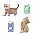 FuninCrea Katzenspielzeug, Spirale Spielzeug Bunte 12 Stück Spiralfeder Interaktives Spielzeug für Katzen Spirale Katzen Spielzeug Frühling Katzen Spielezeug Set Katze Spielzeug Federspielzeug(Klein)