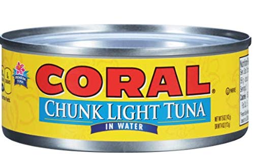 (Pack of 24) Coral Chunk Light Tuna in Water 5 oz. Can