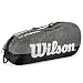 Wilson Team 1 Compartment Tennis Bag, Grey/Black