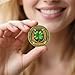Lucky Charm Coin with Elephant and 4 Leaf Clover for Good Luck, Happiness, Success Lucky Coin Gift, Lucky Charms for Women, Men Good Luck Token, Positive Affirmation Coin, Lucky Charms