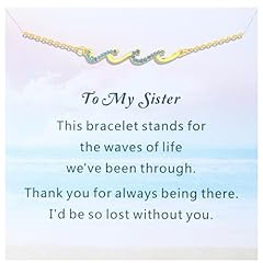 This bracelet represents my love for my sister. Ebb or flow, I'm always here.