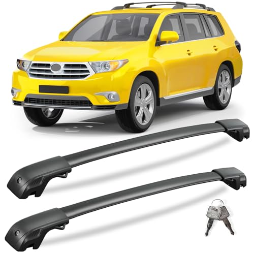 KINGGERI Lockable Roof Rack Cross Bars for Toyota Highlander