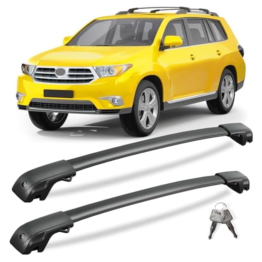 KINGGERI Roof Rack Cross Bars for Toyota SUV