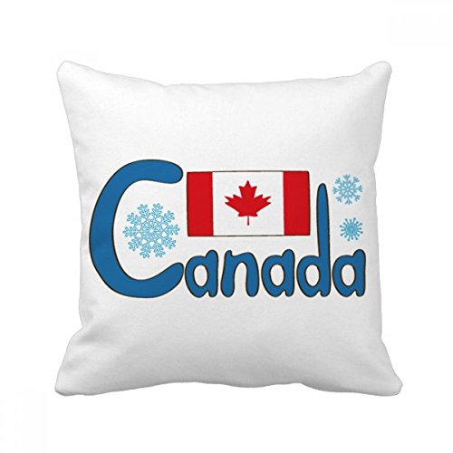 Coussin Canada carré 40x40cm multicolor pour décoration maison