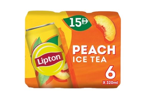 Lipton Ice Tea Peach Can 320ml x 6