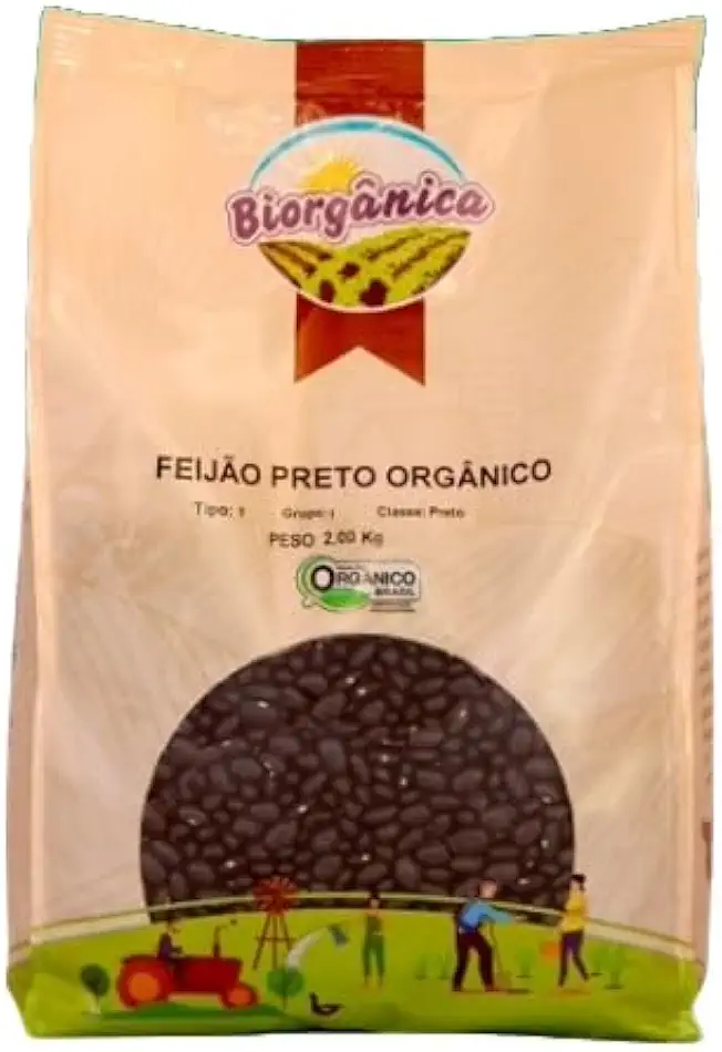 Feijão Preto Orgânico Biorgânica 2kg