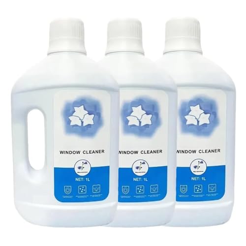 Winbot Cleaning Solution, Window Cleaning Liquid Compatible With ECOVACS Winbot W2 PRO Omni/W2 Omni/W2 PRO/W1 PRO/WINBOT MINI,1L