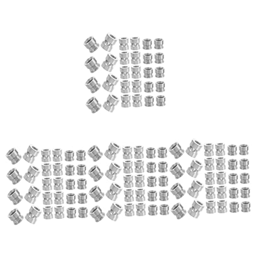 Wakauto 80 Piezas cuentas de hilo cuentas de alfiler de guitarra de pin de puente de guitarra s pasador...