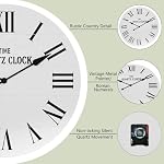 ARTPOWER Shiplap Wall Clock product photo