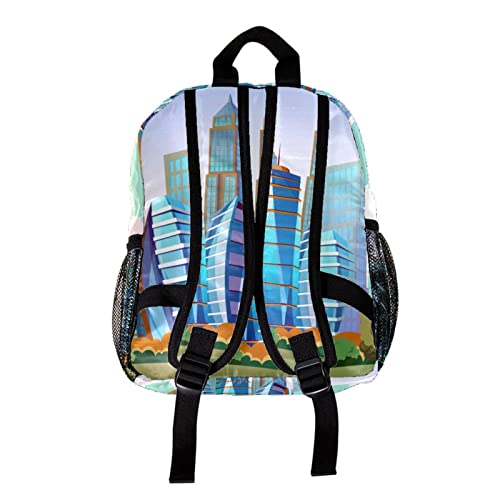 Mochilas de construcción compactas para evitar pérdidas de material en la escuela 2