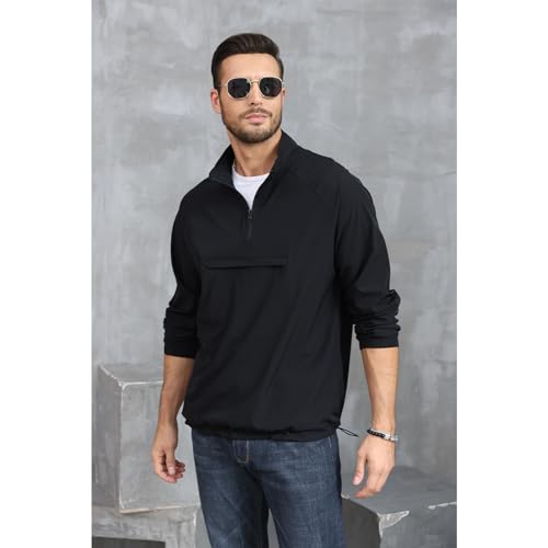 Men's Lightweight Quarter Zip Pullover