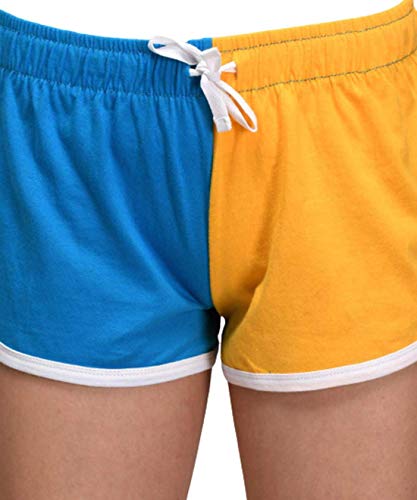 Image of KOTTY Women's Night Shorts(LightYellow&LightBlue,34)