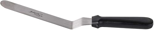Miniatura 6 de Ateco Espátula ultra hoja de tamaño de 7.75 x 1.25 pulgadas (7.75 x 1.25 pulgadas), color negro